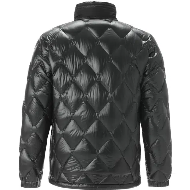比音勒芬 时尚休闲菱格蓬松保暖羽绒服 男款