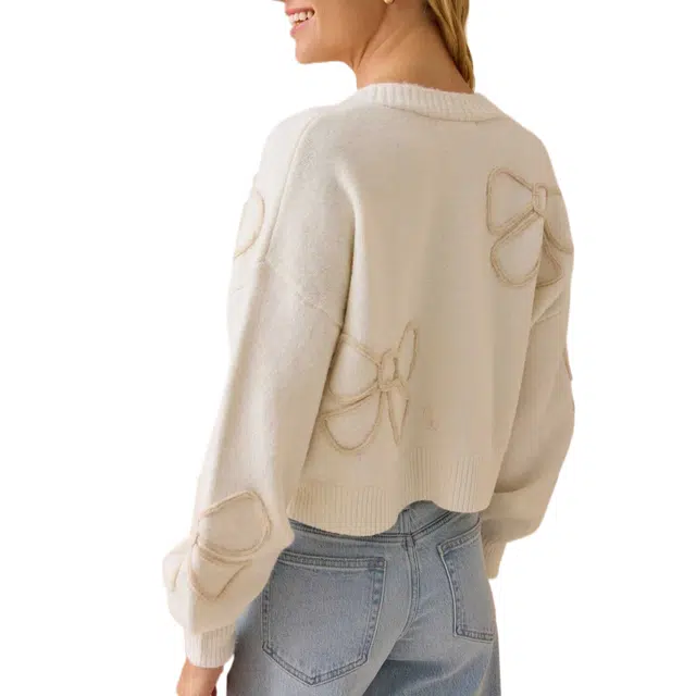 ALTAR'D STATE Bow Cardigan Bonnie