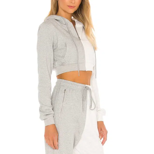 SUPERDOWN Cropped Hoodie