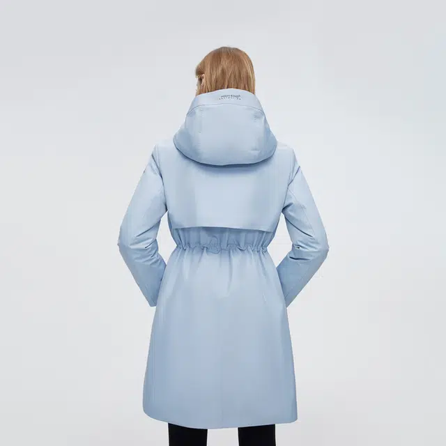 波司登 三合一户外防风防水鹅绒内胆可脱卸连帽羽绒服 女款