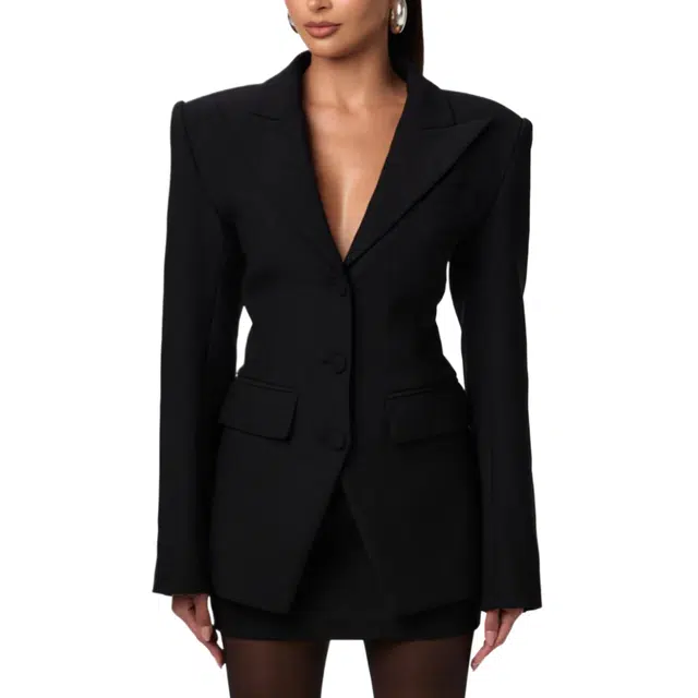 NAKED WARDROBE Suiting Mini Skirt