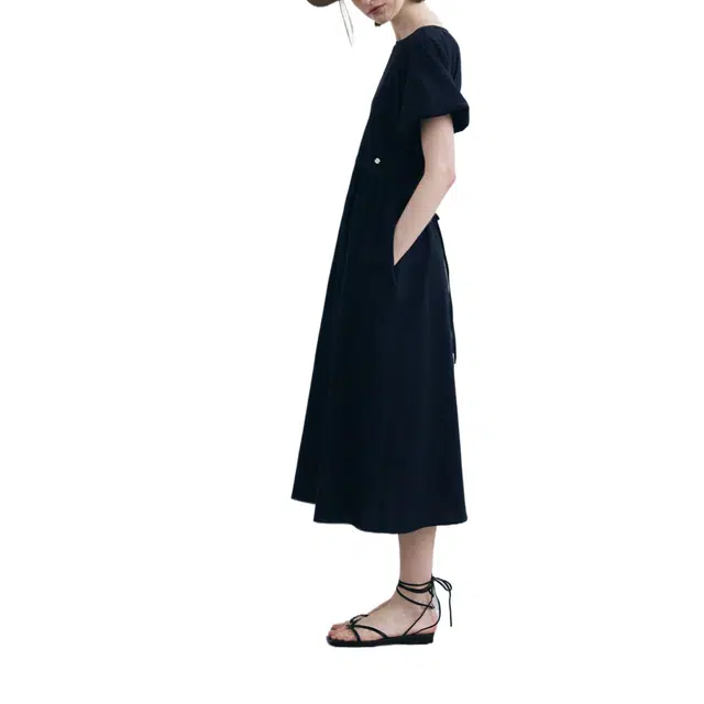 MARITHE FRANCOIS GIRBAUD W PUFF SLEEVE DRESS