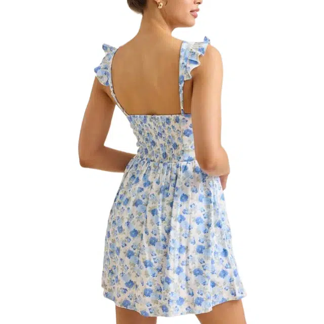 ALTAR'D STATE Cary Floral Mini Dress