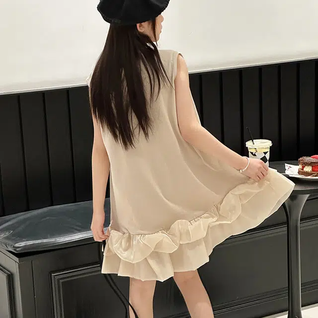 俞兆林连衣裙 无袖亲肤舒适轻透 中小童