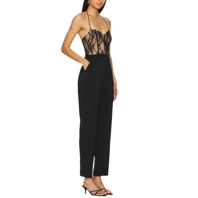 SUPERDOWN Bella Lace Jumpsuit