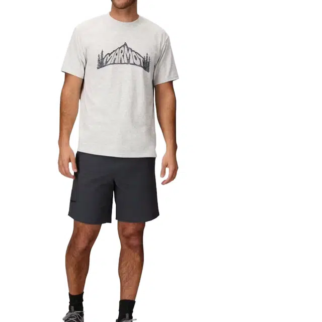 Marmot Peaks and Trees T