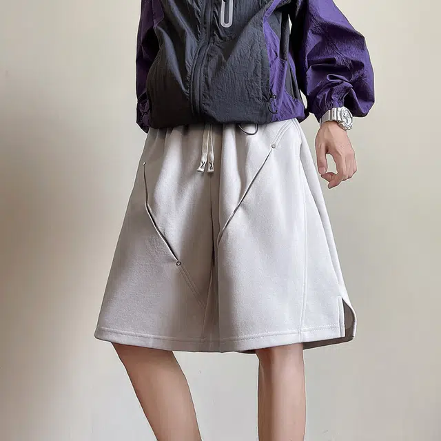 金盾 夏日运动宽松卫裤舒适百搭个性薄款休闲短裤 男款