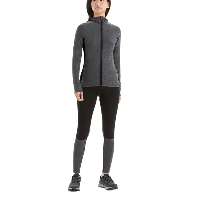 icebreaker Descender Long Sleeve Zip Hoodie