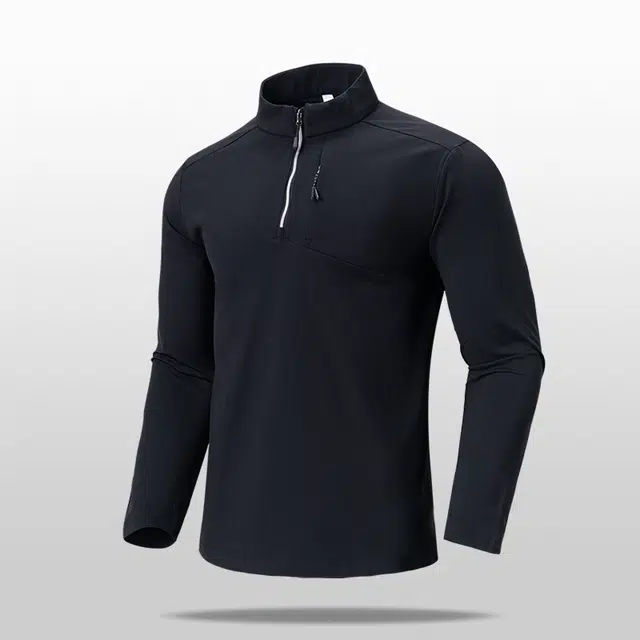 金盾 打底衫舒适时尚百搭柔软立领卫衣 男款