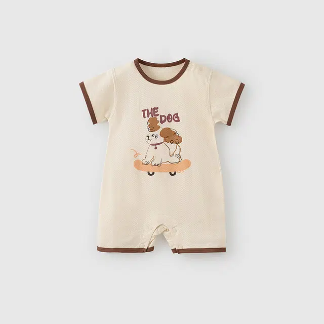 童泰连体衣 百搭圆领休闲可爱 婴幼童
