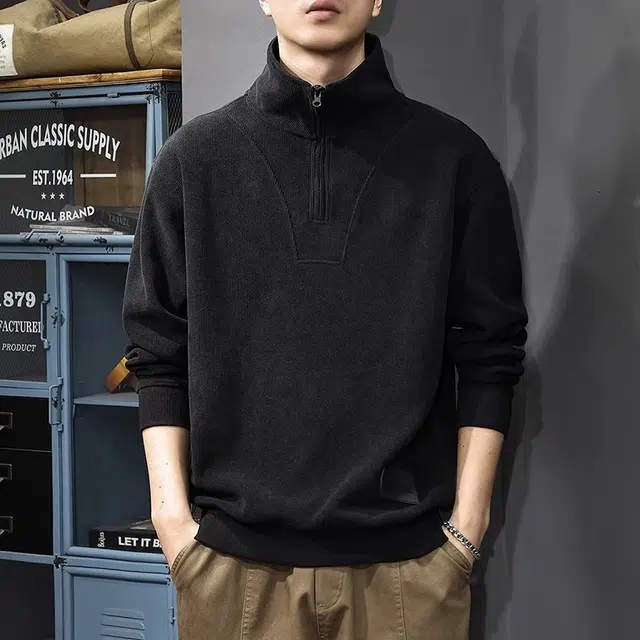 炳盛 雪尼尔上衣潮牌痞帅休闲外套卫衣 男女同款