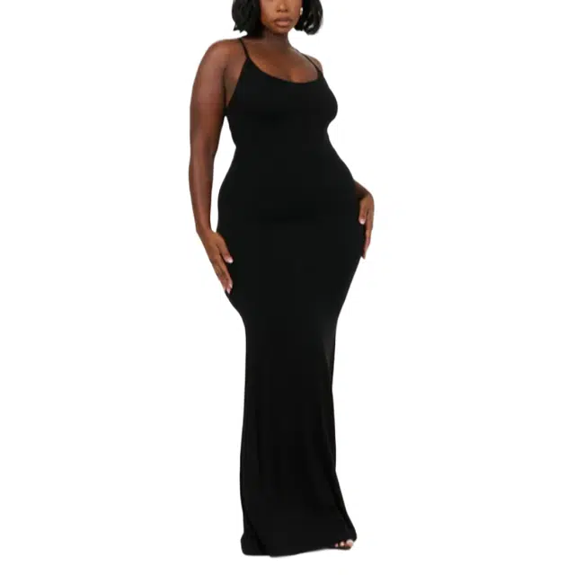 NAKED WARDROBE Slip Dress Curve NW