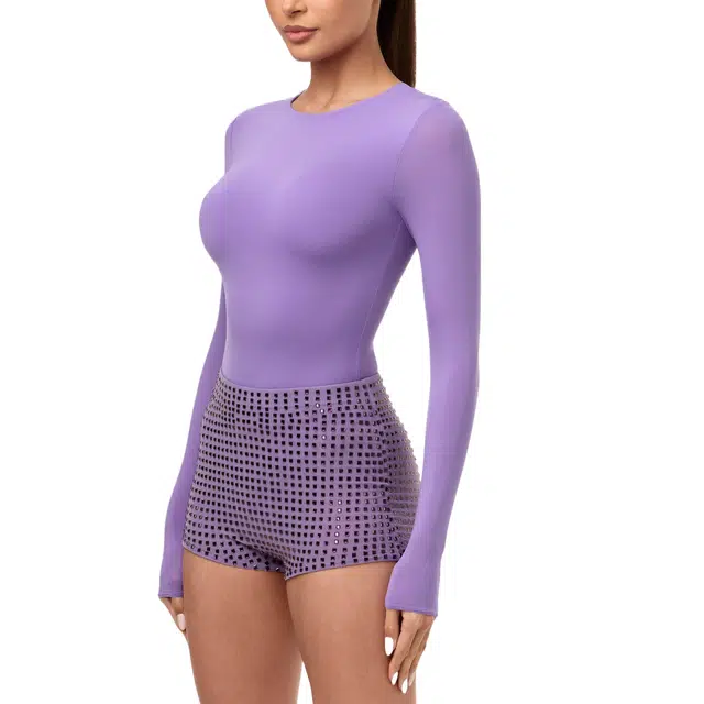 NAKED WARDROBE Crystal Hot Pants