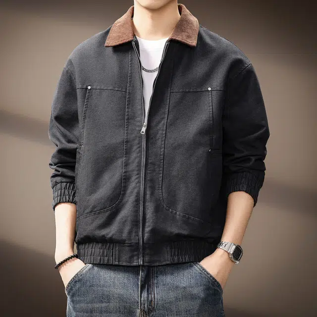 贵色 城市机能工装高街百搭美式飞行员长袖夹克 男女同款