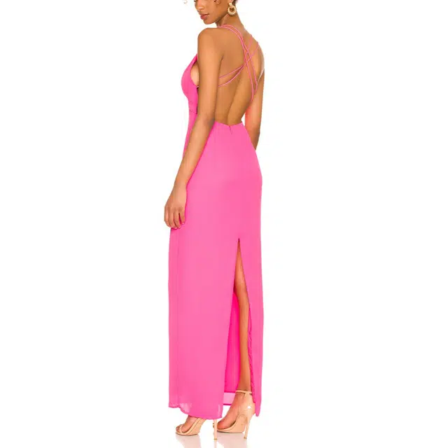 SUPERDOWN Lucinda Strappy Maxi Dress