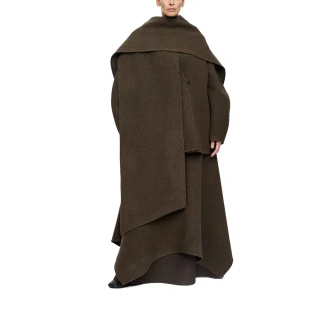 RUOHAN AW25 OAK MAUKE CAPE