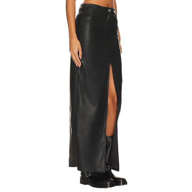 SUPERDOWN Alina Faux Leather Skirt