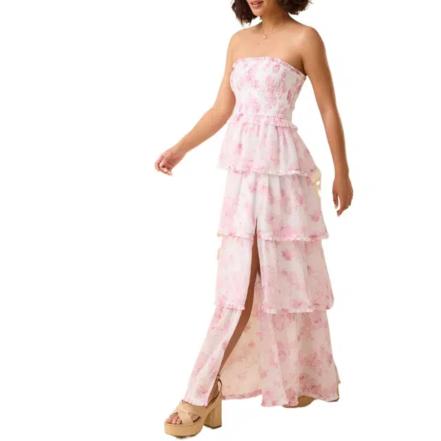 ALTAR'D STATE Marie Floral Maxi Dress