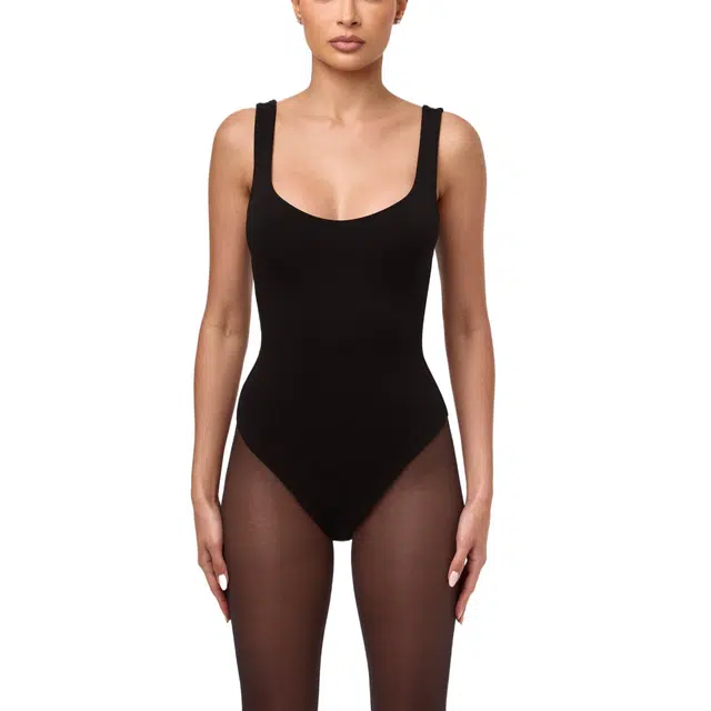 NAKED WARDROBE NW Sculpt Tank Scoop Bodysuit