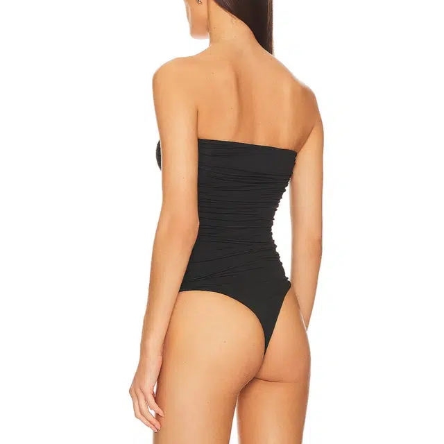 SUPERDOWN Vivienne Ruched Bodysuit