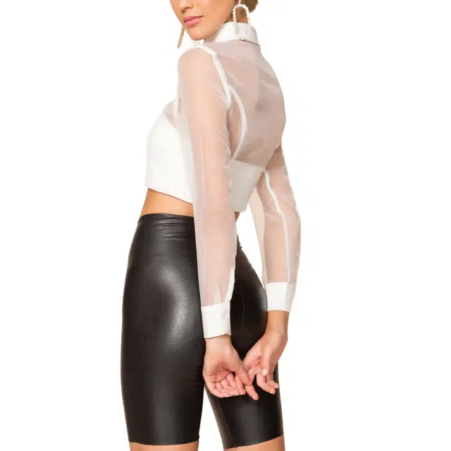 SUPERDOWN Helena Button Up Top