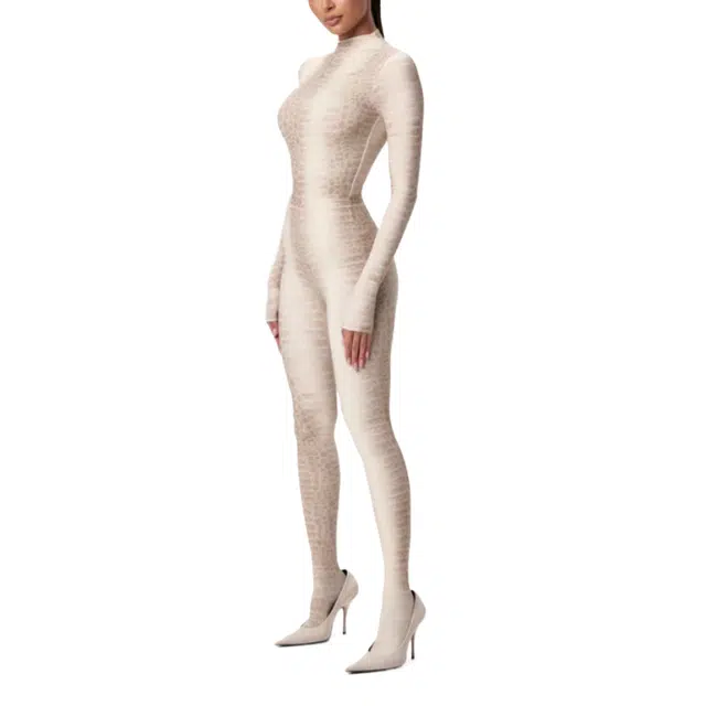 NAKED WARDROBE Print Tights Naked