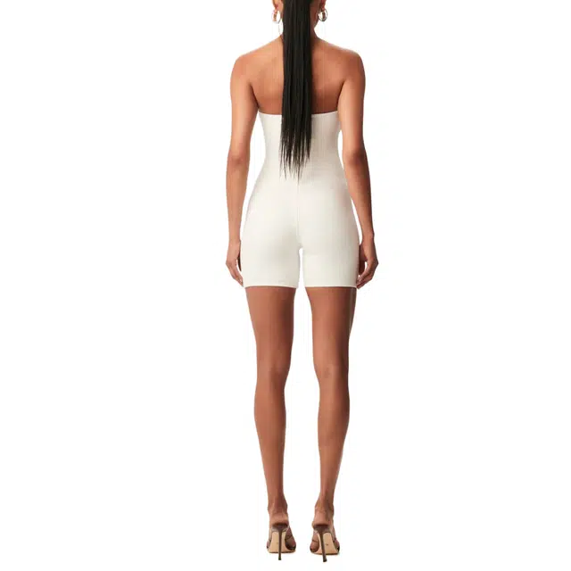 NAKED WARDROBE Tube Romper NW