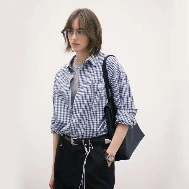 714STREET Classic Plaid Shirt