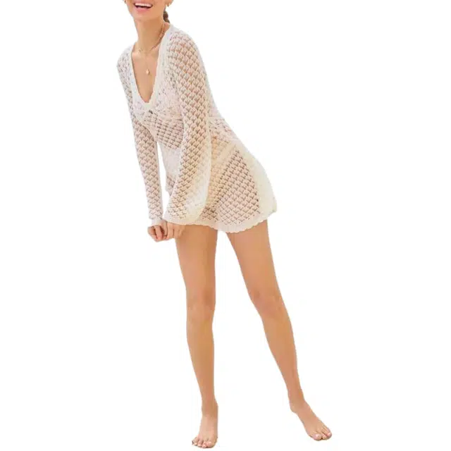 ALTAR'D STATE Crochet Cover Up Dress
