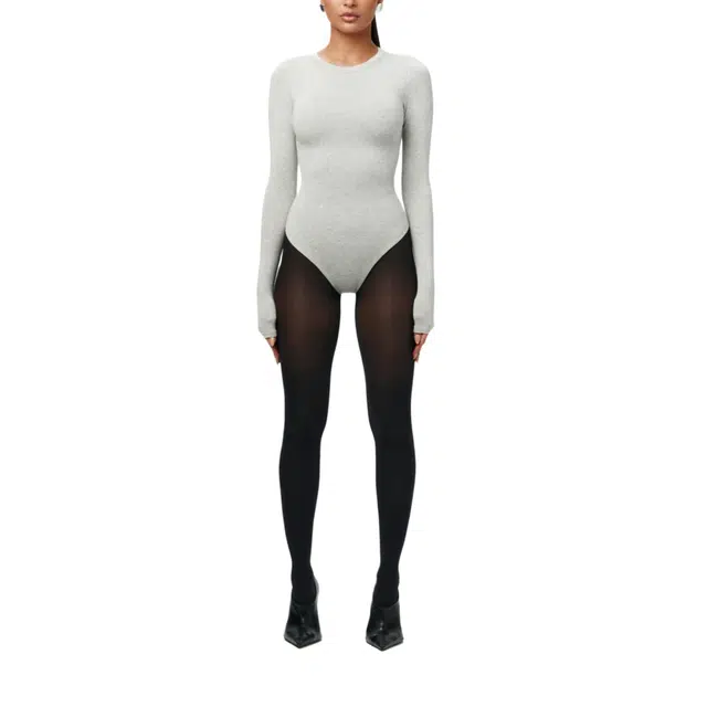 NAKED WARDROBE NW Sculpt Crewneck Bodysuit