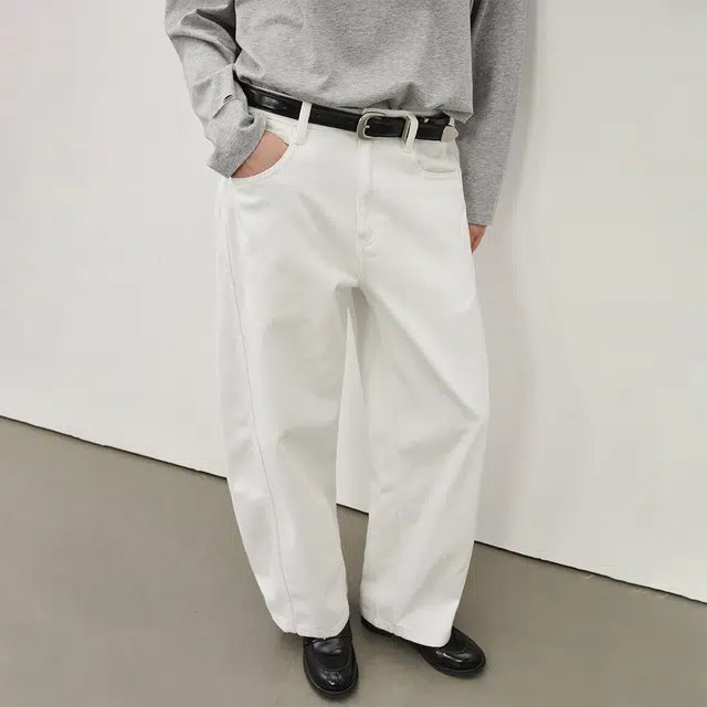 714STREET Simple Series Knife Pants