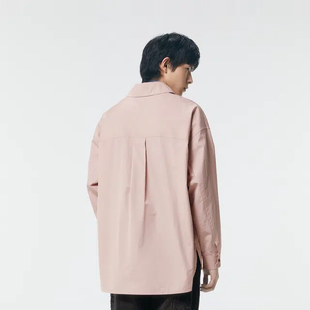 速写 简约通勤休闲长袖衬衫 男女同款