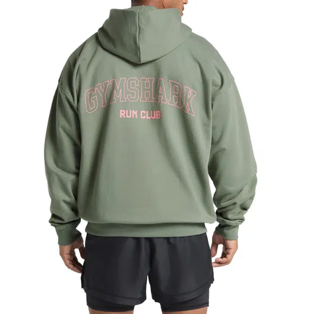GYMSHARK Running Graphic Hoodie
