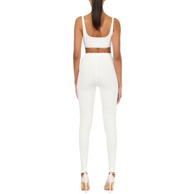 NAKED WARDROBE High Waist Legging Sculpted Streetwear NW