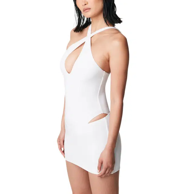 NAKED WARDROBE Cover-Up Mini Skirt