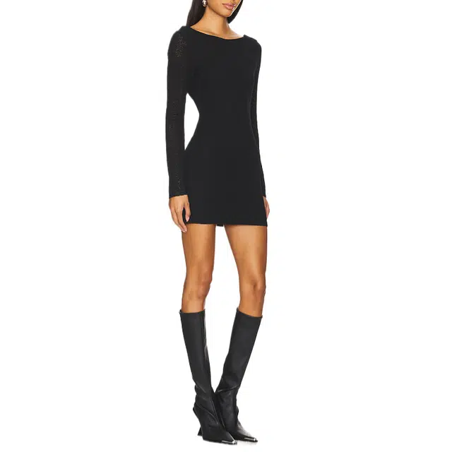 SUPERDOWN Patricia Low Back Dress