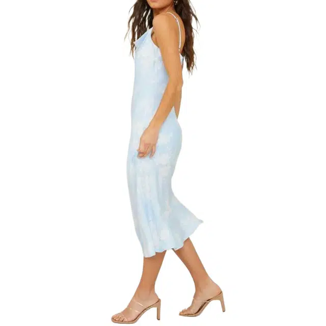 ALTAR'D STATE Blythe Satin Slip Dress