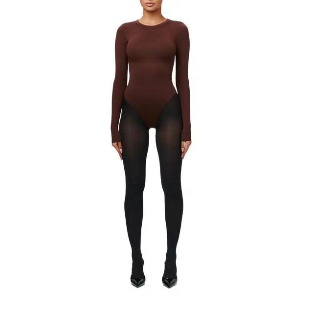 NAKED WARDROBE NW Sculpt Crewneck Bodysuit