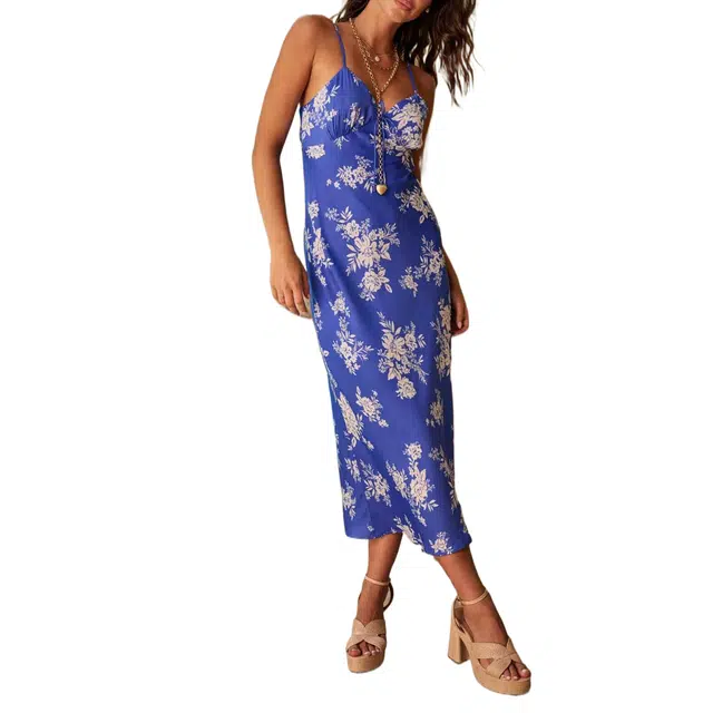 ALTAR'D STATE Tessa Floral Maxi Dress