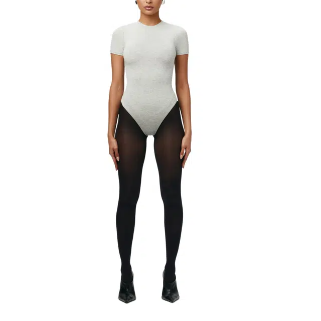 NAKED WARDROBE NW Crewneck Short Sleeve Bodysuit
