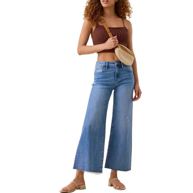 ALTAR'D STATE Leverette Cropped Jeans
