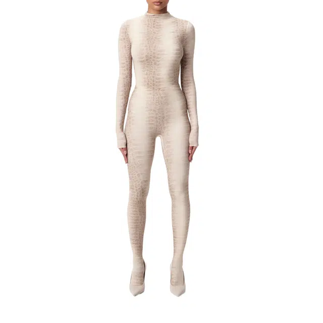 NAKED WARDROBE Print Tights Naked