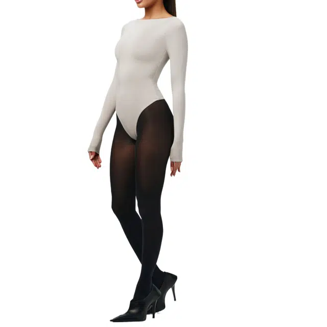 NAKED WARDROBE Boatneck Bodysuit