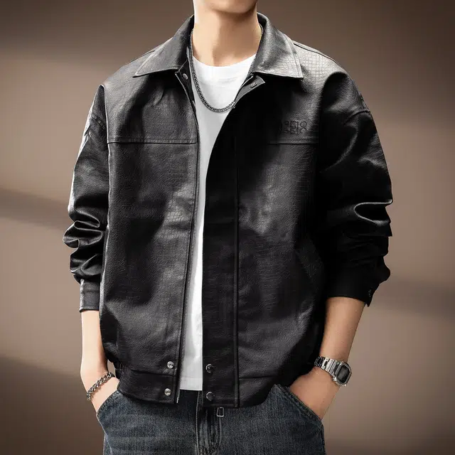Guise Vintage Biker Leather Jacket