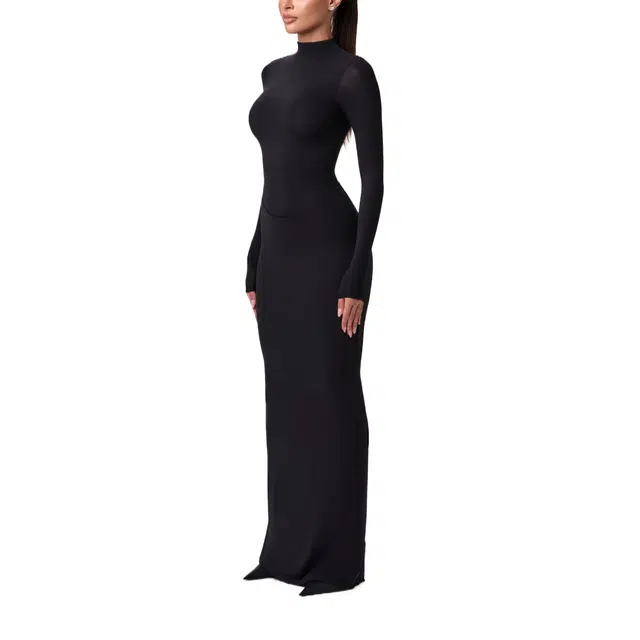 NAKED WARDROBE Naked Scoop Waist Maxi Skirt