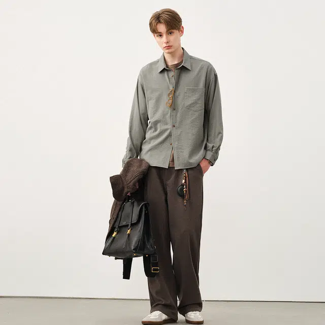 714STREET Classic Long Sleeve Shirt