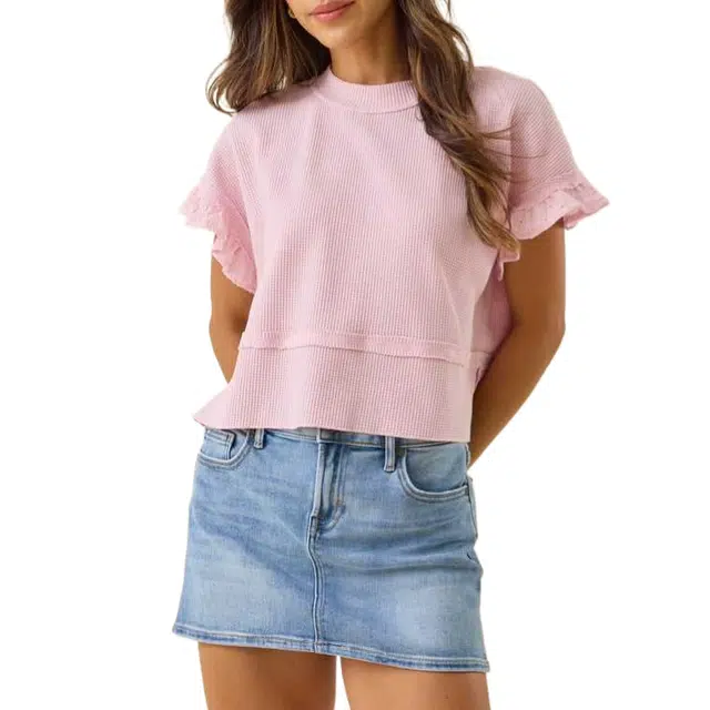 ALTAR'D STATE Denim Mini Skirt Mack