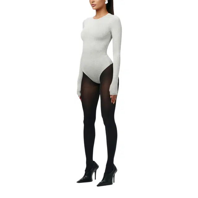 NAKED WARDROBE NW Sculpt Crewneck Bodysuit