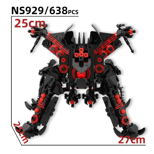 KBOX 638pcs NS929