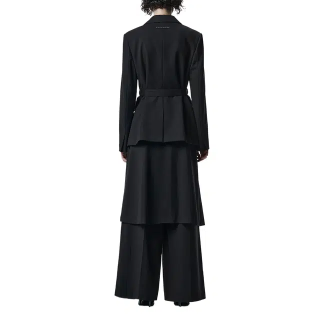 TREEMINGBIRD Overlap Set-up Pants